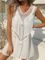 Bohemian Knit Beach Cover-Up – Chic & Breezy Summer Style 1